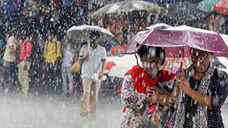 টানা ৫ দিন দেশজুড়ে ভারী বৃষ্টির আভাস