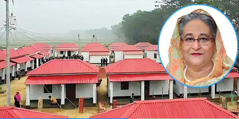 সৃজনশীল কর্ম হিসেবে স্বীকৃতি পেল শেখ হাসিনার ‘আশ্রয়ণ প্রকল্প’