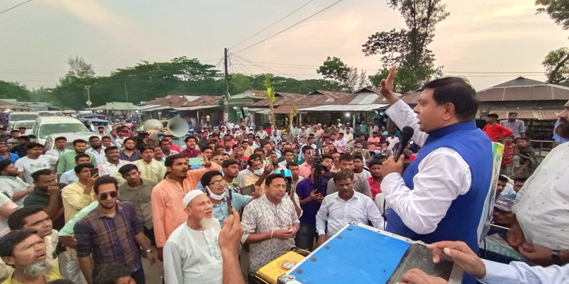 উন্নয়নের অগ্রযাত্রা অব্যাহত রাখতে নৌকায় ভোট দিন: শাহীন