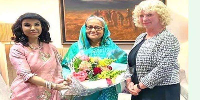 লন্ডনে পৌঁছেছেন প্রধানমন্ত্রী শেখ হাসিনা