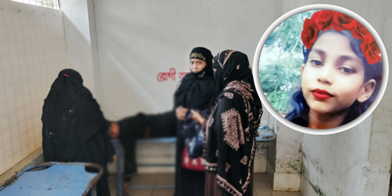 অটোরিকশার মোটরে ওড়না পেঁচিয়ে প্রাণ গেলো শিশুর