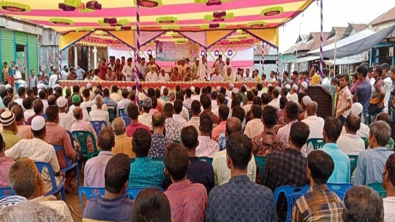 ধর্মপাশায় সরকারের উন্নয়ন প্রচার ও কর্মী সভায়-এমপি রতন