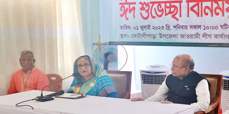 আগামী নির্বাচনে নৌকায় ভোট চাইলেন প্রধানমন্ত্রী