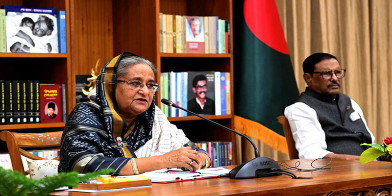 বিএনপির সঙ্গে কোনো আন্তর্জাতিক শক্তি নেই: প্রধানমন্ত্রী