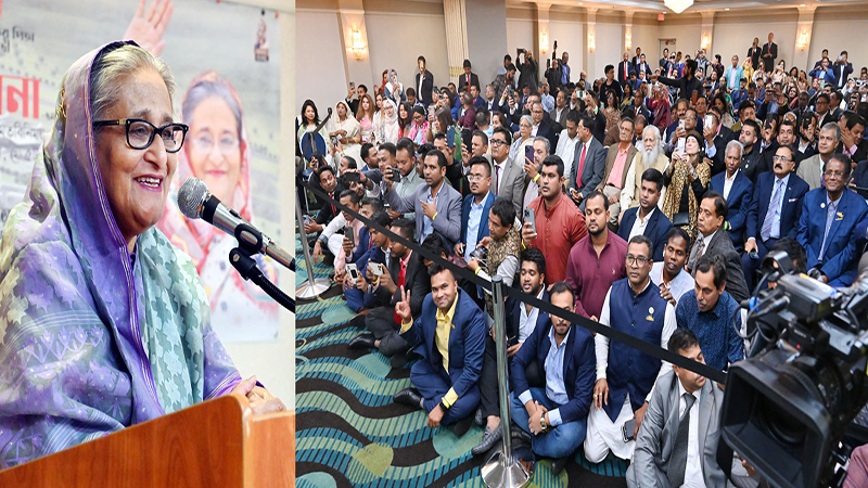 বিএনপি ক্ষমতায় থাকলে মানুষ অন্ধকারে থাকে : প্রধানমন্ত্রী