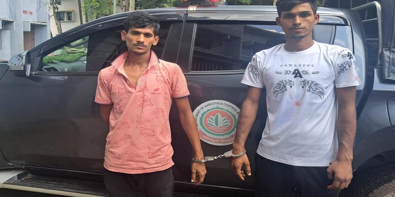 ইয়াবা সেবনের দায়ে ২ তরুণের কারাদন্ড