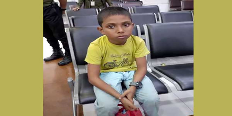 ভিসা-পাসপোর্ট ছাড়াই কুয়েত এয়ারওয়েজের বিমানে শিশু জোনায়েদ