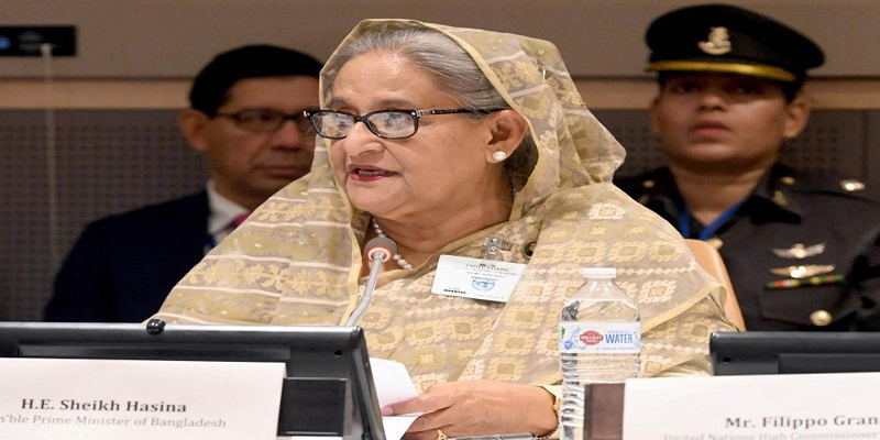 রোহিঙ্গা সংকটের স্থায়ী সমাধানে বৈশ্বিক সম্প্রদায়ের কাছে প্রধানমন্ত্রীর ৪ প্রস্তাব
