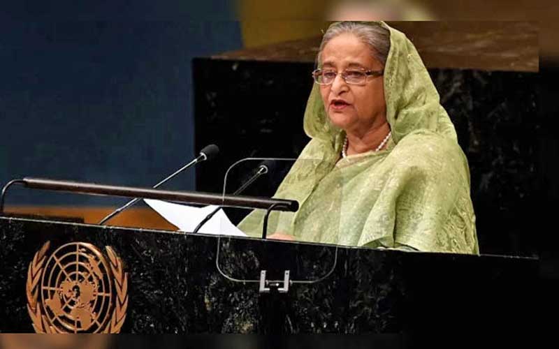 জাতিসংঘে প্রধানমন্ত্রীর ভাষণের পুর্ণ বিবরনী