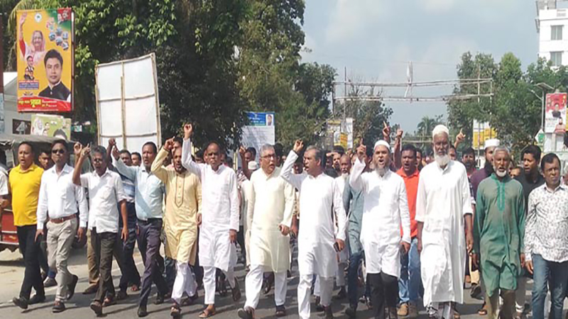 ঈশ্বরগঞ্জে বিএনপির হরতাল পালিত হয়নি