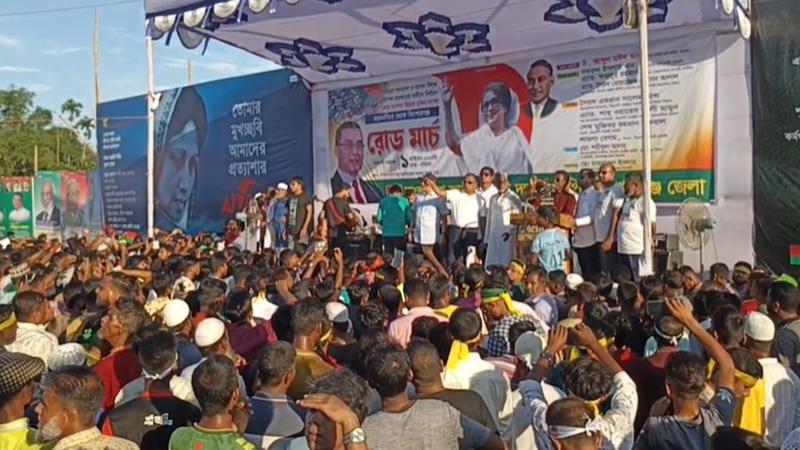 অবৈধ সরকারের বিদায় না হওয়া পর্যন্ত রাজপথে আন্দোলন চালিয়ে যাব