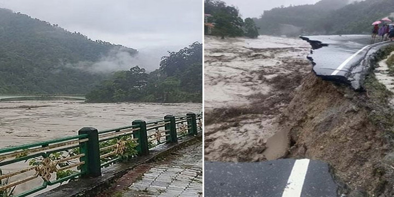ভাঙল তিস্তার বাঁধ, উত্তরাঞ্চলে বড় বন্যার আশঙ্কা