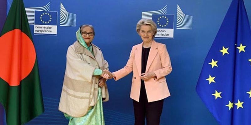 জিএসপি সুবিধা প্রদানে ইইউ’র প্রতি আহ্বান প্রধানমন্ত্রীর