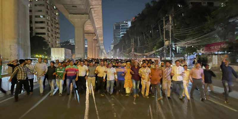 তফসিলকে স্বাগত জানিয়ে আ.লীগের আনন্দ মিছিল