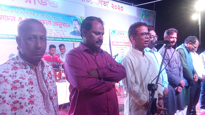 ডোমারে ছিন্নমূল কর্মজীবিদের সংগীত প্রতিযোগীতা ও সাংস্কৃতিক মঞ্চের উদ্বোধন