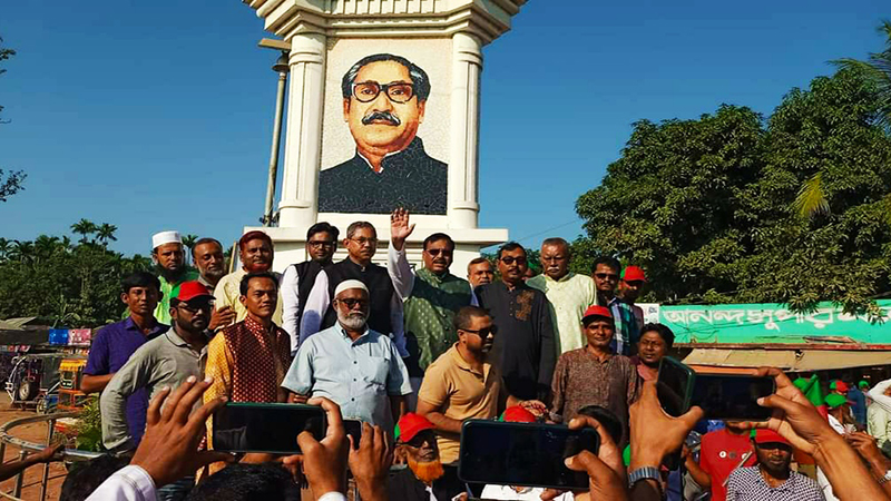 ধর্মপাশায় যুবলীগের প্রতিষ্ঠা বার্ষিকী উদযাপন