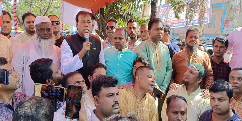 নোয়াখালীতে আ.লীগের শান্তি সমাবেশ