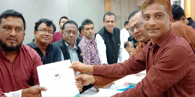 সুনামগঞ্জ-১ আসনের ফরম কিনলেন তিন বারের এমপি রতন