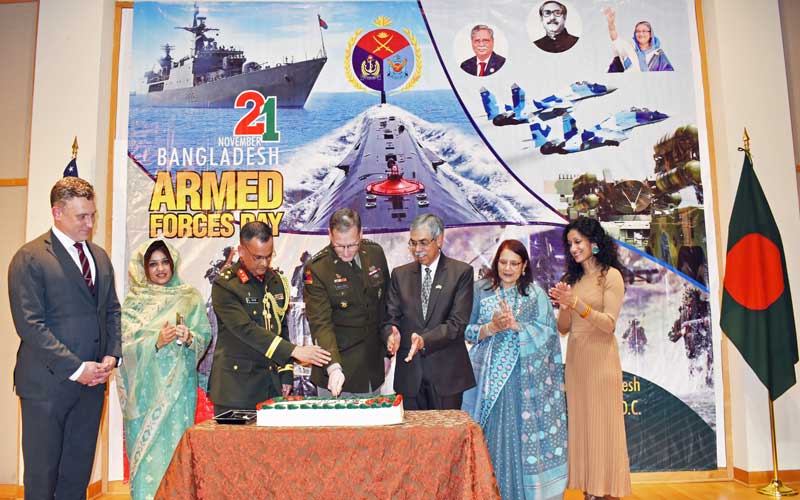 বিশ্বের শান্তিরক্ষায় সম্মুখ ভূমিকা পালন করছে বাংলাদেশ সশস্ত্র বাহিনী: মার্কিন সেনাবাহিনীর উপ-প্রধান
