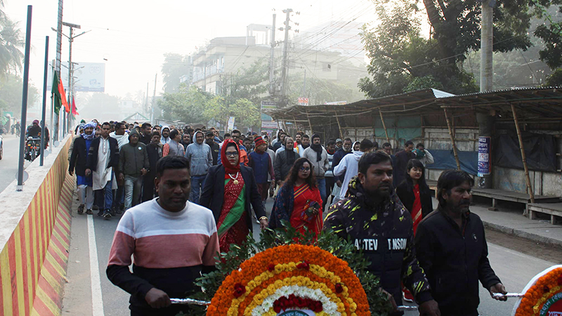 ঝিনাইদহে মহান বিজয় দিবস পালিত