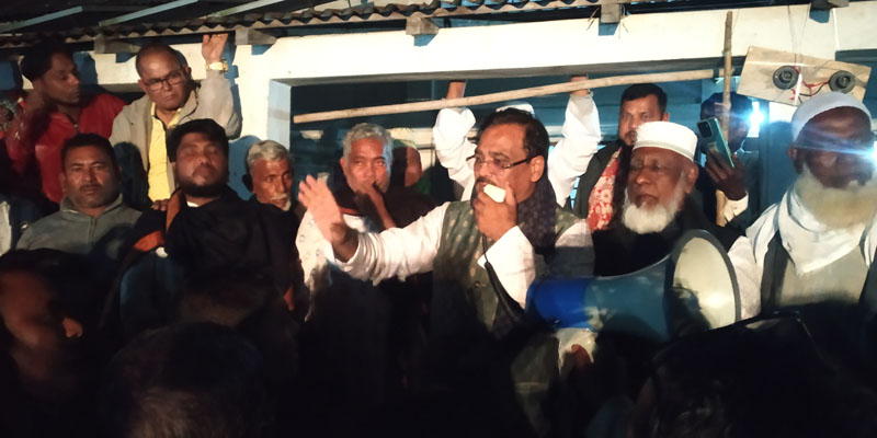 জামালগঞ্জে এমপি রতনের পথ সভা