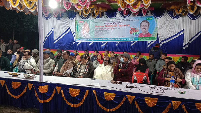 পঞ্চগড়-১ আসনে আনুষ্ঠানিক ভাবে নির্বাচনী প্রচারণা শুরু হয়েছে