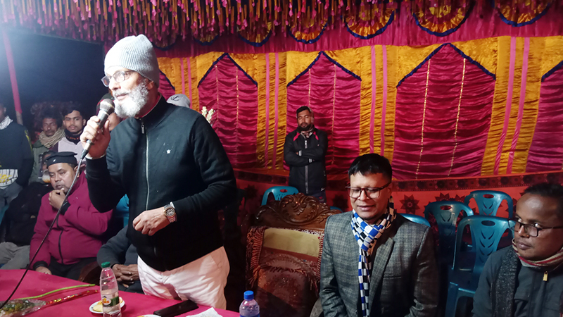 ডোমারে নাইট শো ভলিবল ফুটবল টুর্ণামেন্টের ফাইনাল খেলা অনুষ্ঠিত