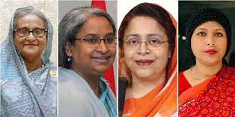 নতুন মন্ত্রিসভায় চার নারী