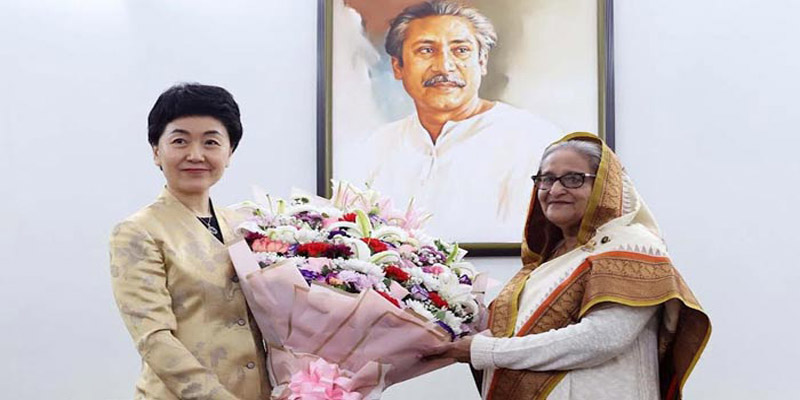 বৃহত্তম উন্নয়নে চীনের আরও সহযোগিতা চান প্রধানমন্ত্রী