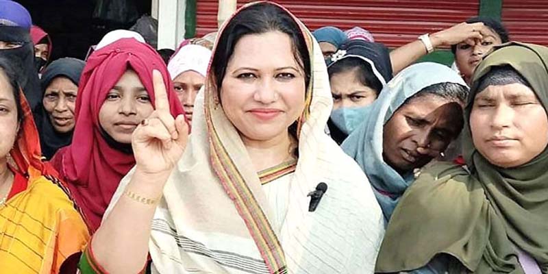 ময়মনসিংহ-৩: স্থগিত কেন্দ্রের ভোটে নৌকার পপি জয়ী