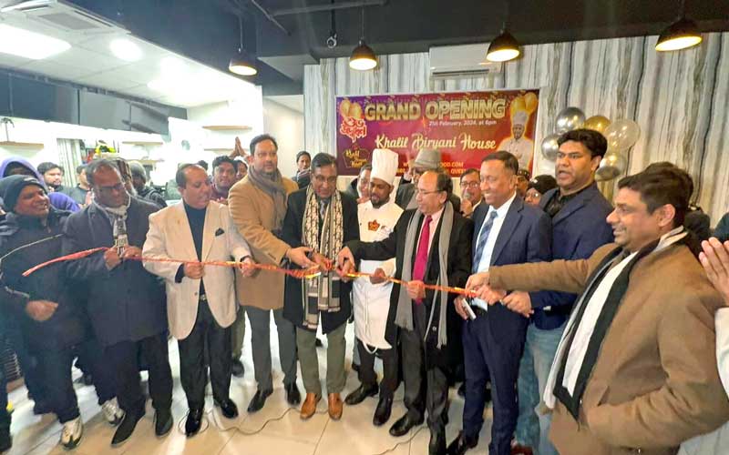 বৈচিত্র্যময় খাবারের প্রতিশ্রুতিতে জ্যাকসন হাইটসে খলিল বিরিয়ানী হাউজের উদ্বোধন