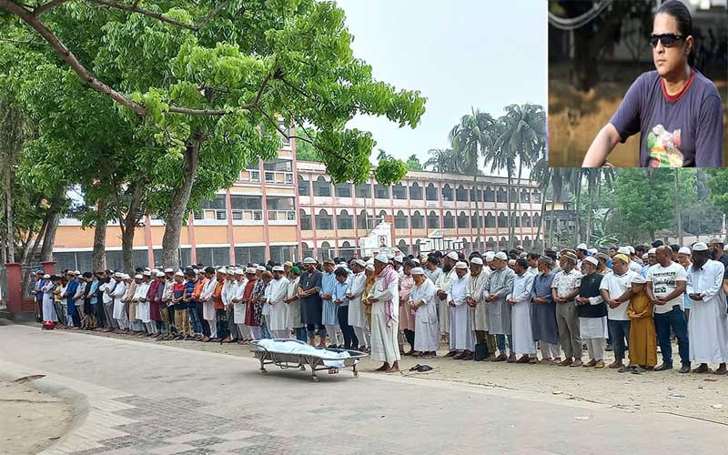 বাবা-মায়ের কবরের পাশে চিরনিদ্রায় শায়িত হলেন শিল্পী খালিদ
