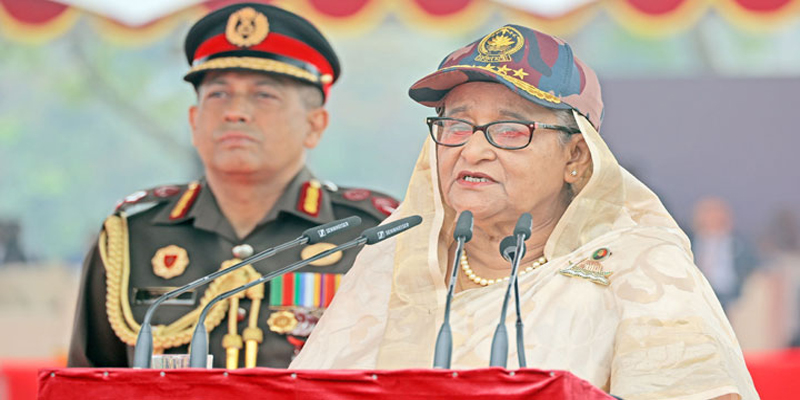 সীমান্ত রক্ষায় বিজিবিকে স্মার্ট প্রযুক্তিতে সজ্জিত করা হচ্ছে : প্রধানমন্ত্রী