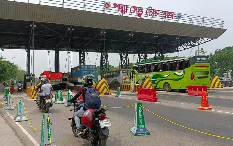 ঈদের ছুটিতে পদ্মা সেতুতে টোল আদায় কত?
