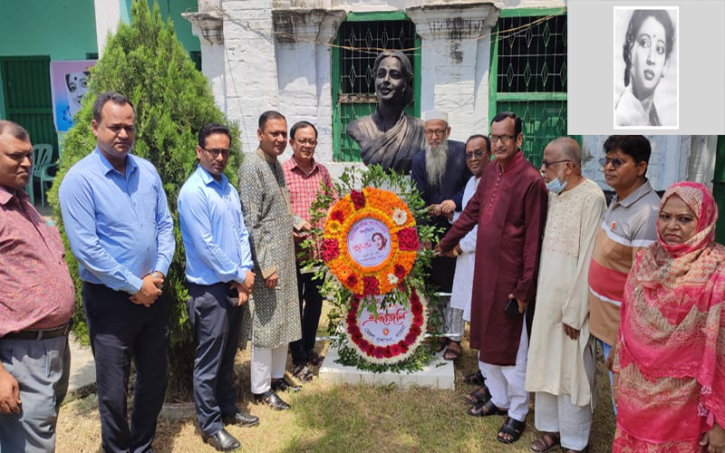 পাবনায় মহানায়িকার সুচিত্রা সেনের ৯৩তম জন্মবার্ষিকী পালন