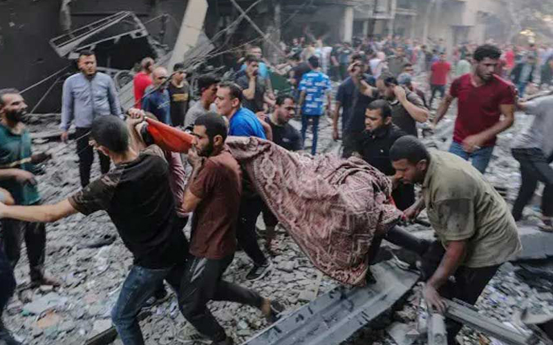 গাজায় ইসরায়েলি হামলায় মেয়র নিহত, প্রাণহানি বেড়ে ৩৩২০৭