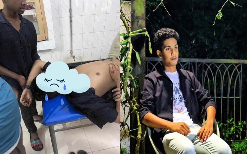 পার্বতীপুরে ট্রাকের সাথে মটরসাইকেলের মুখমুখি সংঘর্ষে কলেজ ছাত্র রাহিব নিহত