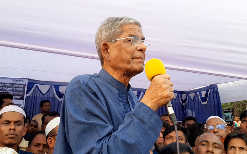 আওয়ামী লীগ পুলিশ লীগে পরিণত: মির্জা ফখরুল