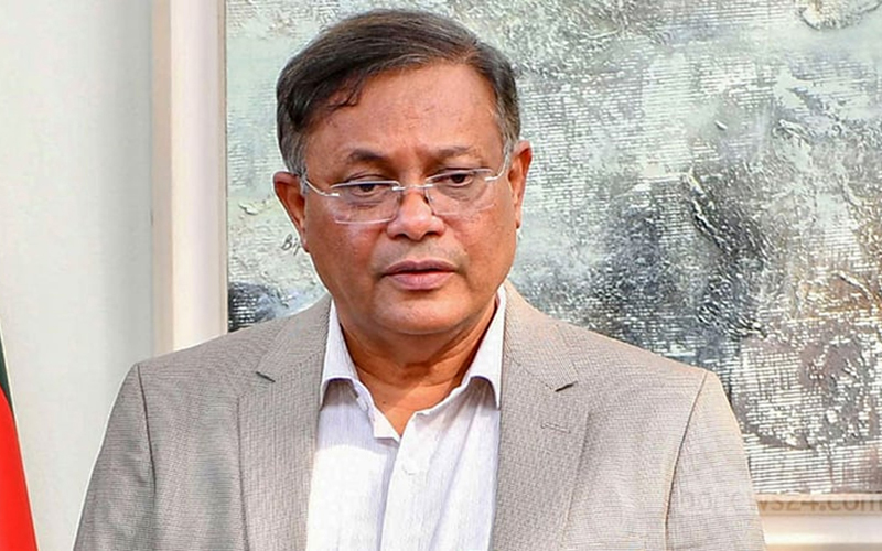 ইসরায়েলি লবির সঙ্গে যুক্ত হয়ে ষড়যন্ত্র করছে বিএনপি: হাছান মাহমুদ