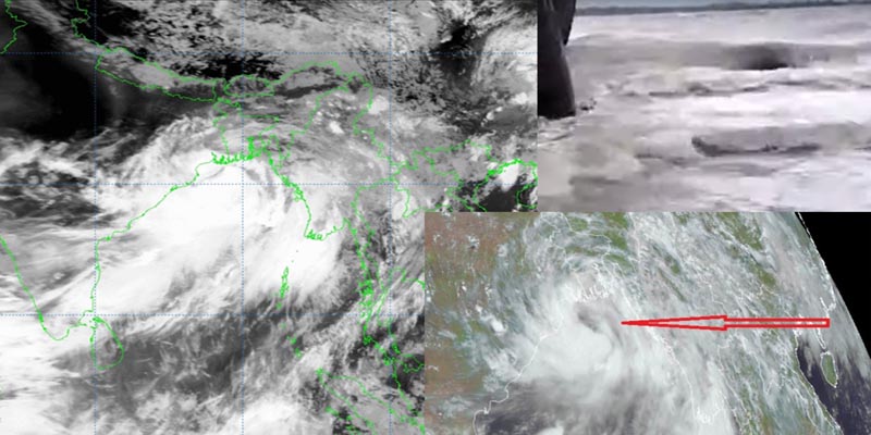 উপকূলে আঘাত হেনেছে ঘূর্ণিঝড় রেমালের অগ্রভাগ