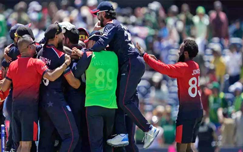 পাকিস্তানকে হারিয়ে যুক্তরাষ্ট্রের নতুন চমক