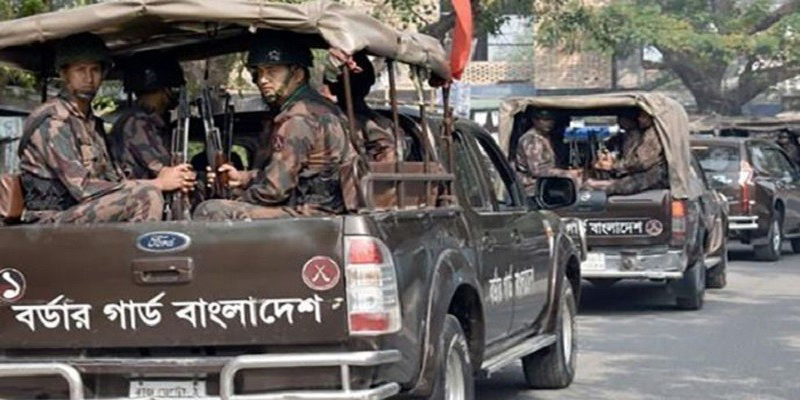 আইনশৃঙ্খলা পরিস্থিতি নিয়ন্ত্রণে ৪ জেলায় বিজিবি মোতায়েন