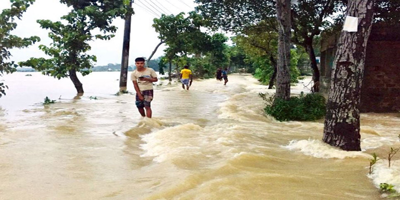 দেশের ৮ জেলায় বন্যা, আরও বিস্তৃত হওয়ার শঙ্কা