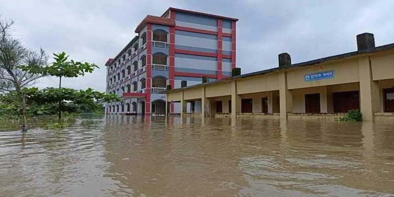বন্যায় ক্ষতিগ্রস্ত ২ হাজার ৭৯৯‌‌ প্রাথমিক স্কুল, সংস্কারে লাগবে ৩৩ কোটি টাকা