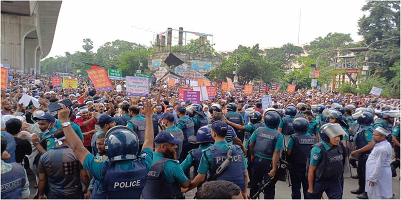 আল্টিমেটাম দিয়ে সড়ক ছাড়লো আউটসোর্সিং কর্মীরা