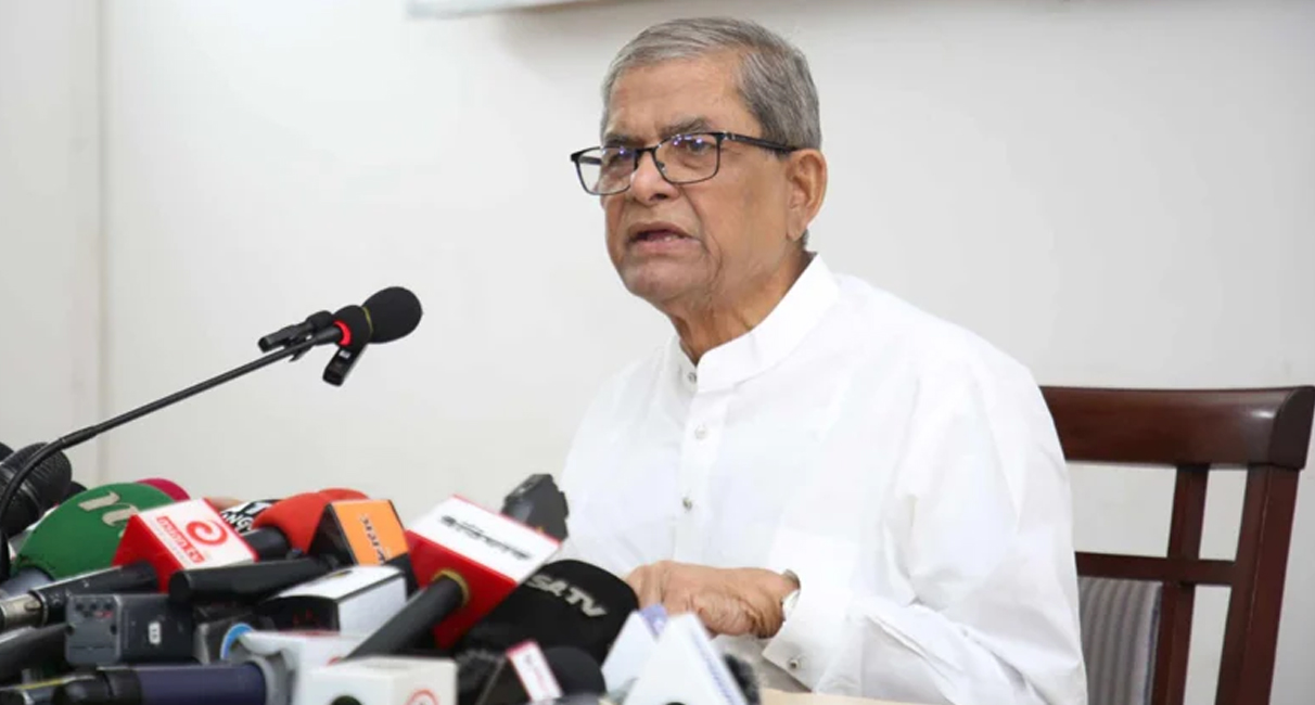সীমান্তের ওপারে বসে নতুন নতুন ষড়যন্ত করছে ফ্যাসিষ্টরা: মির্জা ফখরুল