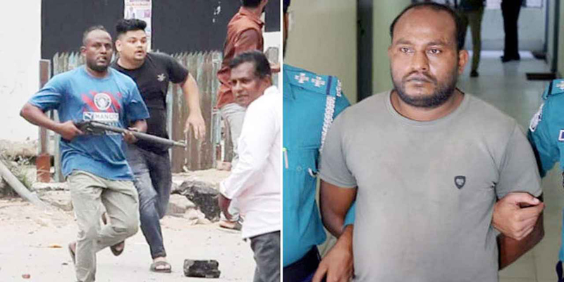 ছাত্র-জনতার ওপর ২৮ রাউন্ড গুলি করা যুবলীগের তৌহিদ গ্রেপ্তার