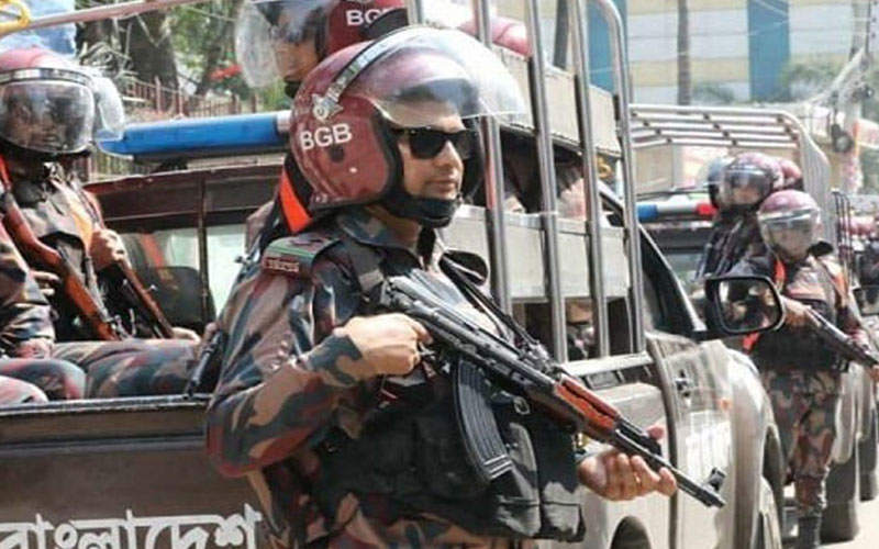 যাত্রাবাড়ী-ডেমরা এলাকায় ৬ প্লাটুন বিজিবি মোতায়েন
