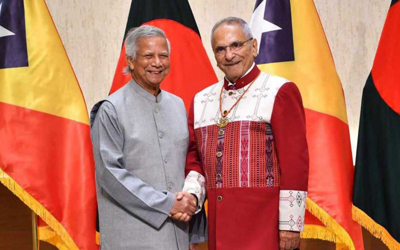 পূর্ব তিমুর ও বাংলাদেশের মধ্যে ভিসা অব্যাহতি চুক্তি সই