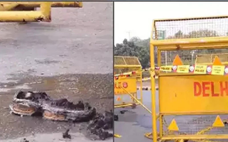 ভারতে সংসদ ভবনের সামনে গায়ে আগুন দিলেন যুবক